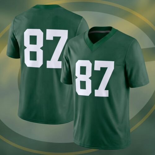 Custom Printed Jordy Nelson Green Bay Packers Football Jersey