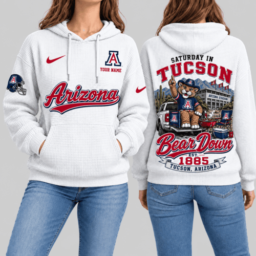Arizona Wildcats | NCAA Saturday Gameday Waffle Hoodie TD