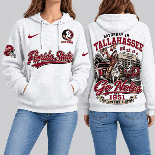 Florida State Seminoles | NCAA Saturday Gameday Waffle Hoodie TD