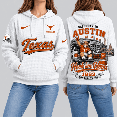 Texas Longhorns | NCAA Saturday Gameday Waffle Hoodie TD
