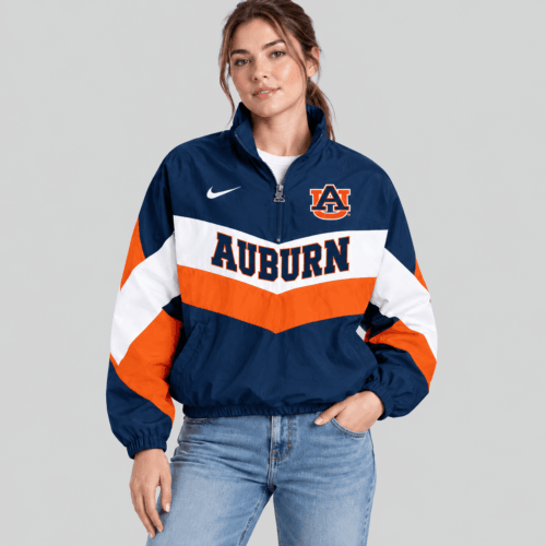 Auburn Tigers | NCAA Chevron Wordmark Zip Jacket TD
