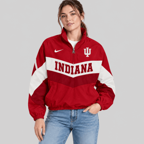 Indiana Hoosiers | NCAA Chevron Wordmark Zip Jacket TD