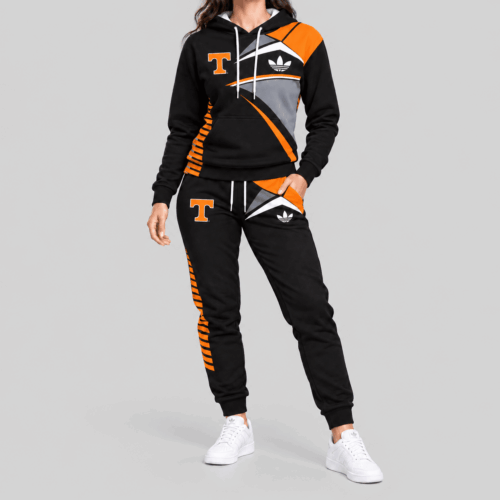 Tennessee Volunteers | NCAA Geometric Panel Tracksuit Set TD
