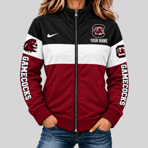 South Carolina Gamecocks | NCAA Color Block Mascot Sleeve Jacket TD