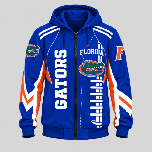 Florida Gators | NCAA Football Lace Zip Hoodie TD