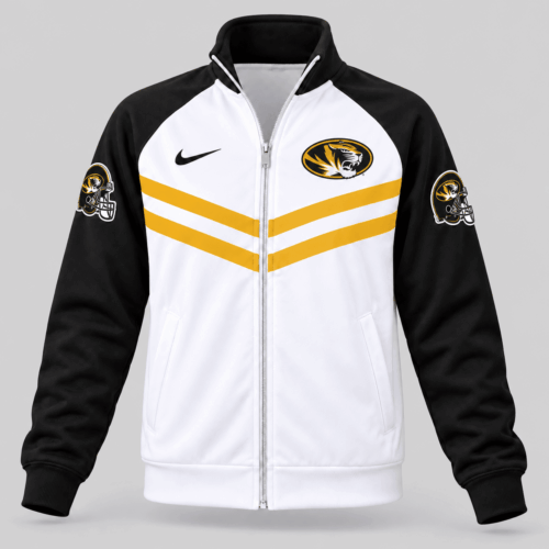 Missouri Tigers | NCAA Chevron Stripe Track Jacket TD