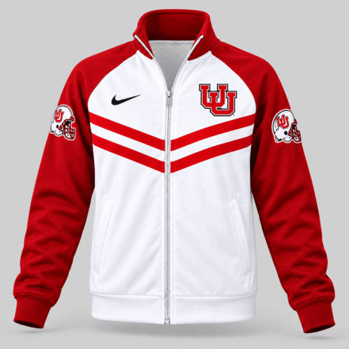 Utah Utes | NCAA Chevron Stripe Track Jacket TD