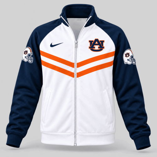 Auburn Tigers | NCAA Chevron Stripe Track Jacket TD
