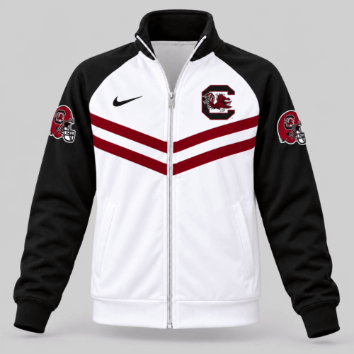 South Carolina Gamecocks | NCAA Chevron Stripe Track Jacket TD