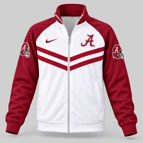 Alabama Crimson Tide | NCAA Chevron Stripe Track Jacket TD