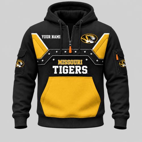 Missouri Tigers | NCAA Utility Panel Half Zip Hoodie TD