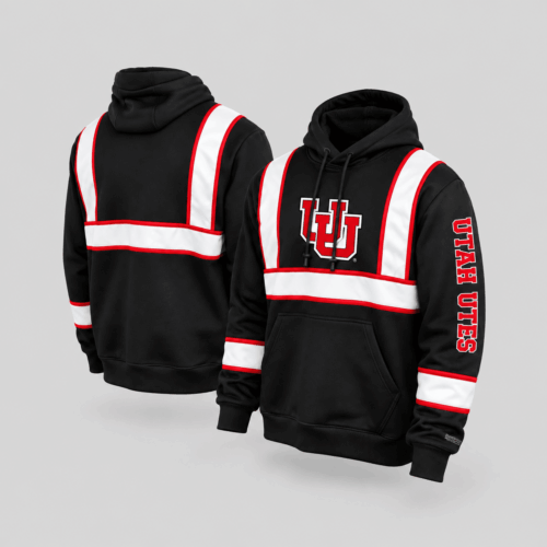 Utah Utes | NCAA Reflective Stripe Hoodie TD
