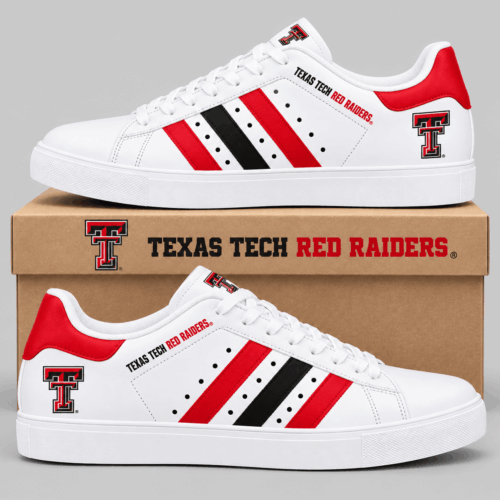 Texas Tech Red Raiders | NCAA Stripe Low Top Sneakers TD