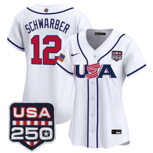 Women's Team USA World Baseball Classic 250America Patch Vapor Premier Jersey - Women