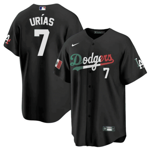 Men's Los Angeles Dodgers Mexican Heritage Jersey - All Stitched