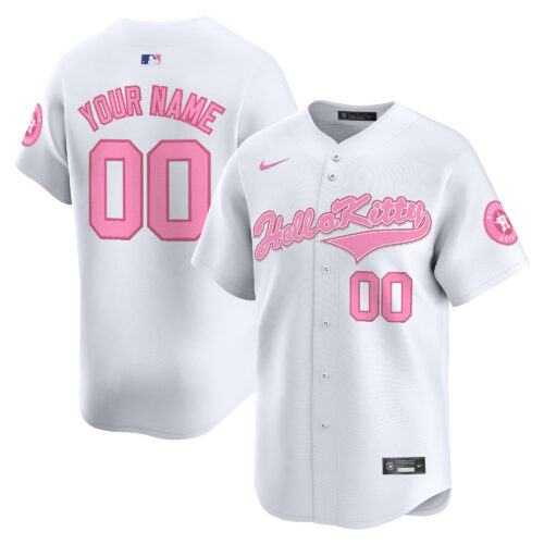 Houston Astros Hello Kitty Vapor Premier Limited Custom Jersey - All Stitched