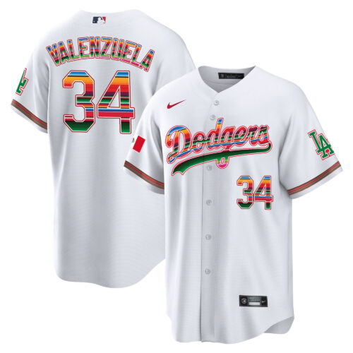 Men's Los Angeles Dodgers Mexico Cool Base Limited Jersey - All Stitched