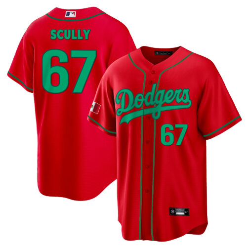 Men's Los Angeles Dodgers Mexico Cool Base Jersey - All Stitched