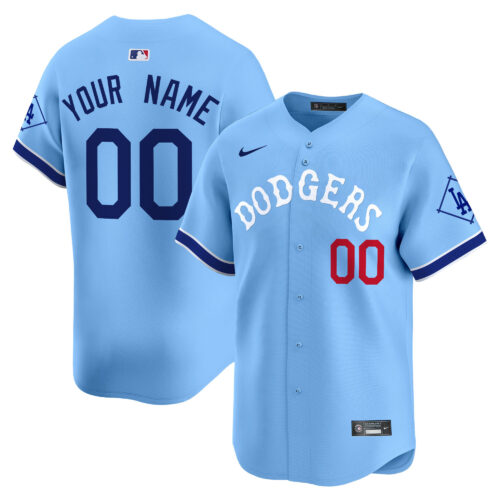 Los Angeles Dodgers Tribute Vapor Premier Limited Custom Jersey - All Stitched