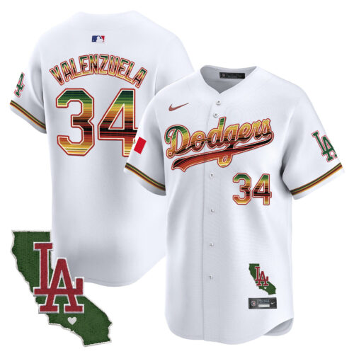 Men's Los Angeles Dodgers Mexico Traditional Style Vapor Premier Limited Jersey - All Stitched