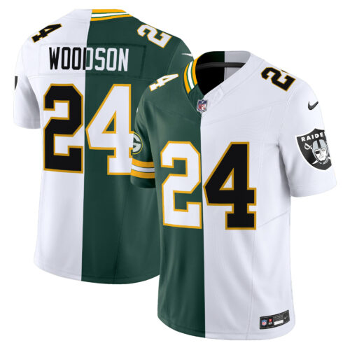 Charles Woodson Green Bay Packers Split Vapor Limited Jersey - All Stitched