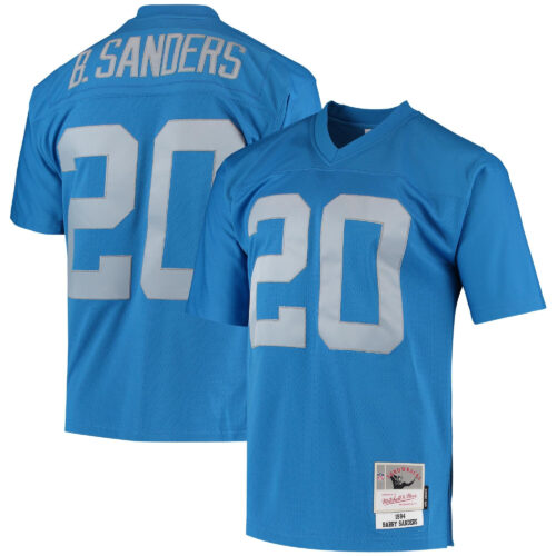 Barry Sanders Detroit Lions Mitchell & Ness Legacy Jersey - All Stitched